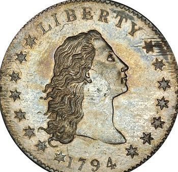 ▲ ⓒ스택 바우어스 갤러리가 주관한 경매에 나온 은화.