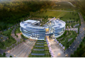 ▲ 4일 기공식을 연 한국뇌연구원 건물 조감도.ⓒ 대구시 제공