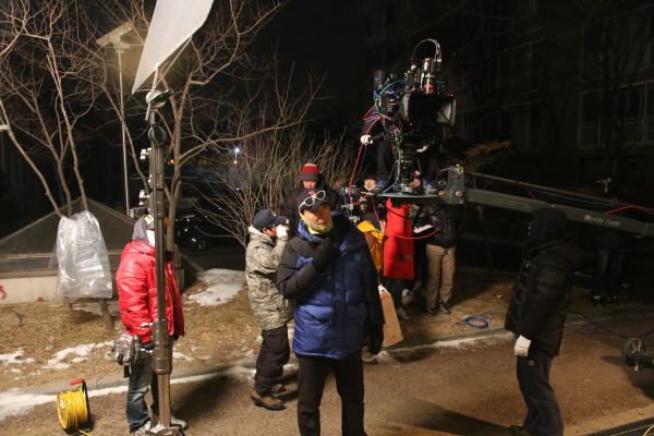 ▲ 연출을 맡고 있는 김학순 감독.