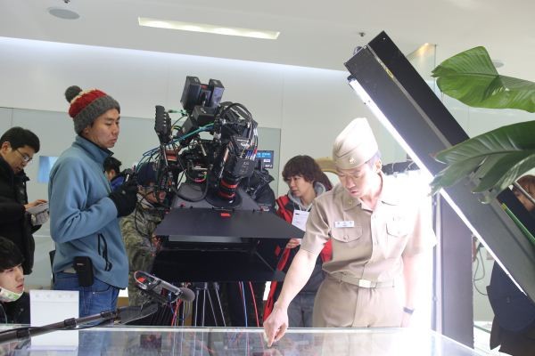 ▲ 3D 작업에 한창인 'NLL-연평해전' 스태프들.