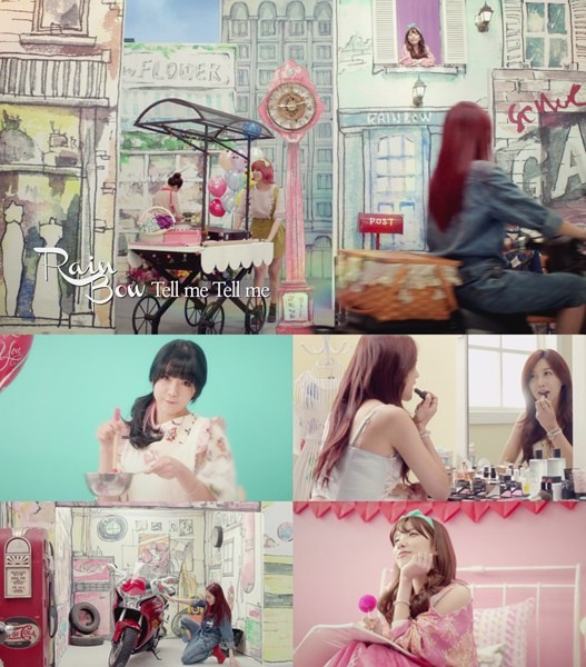 ▲ 레인보우 '텔미텔미' 티저