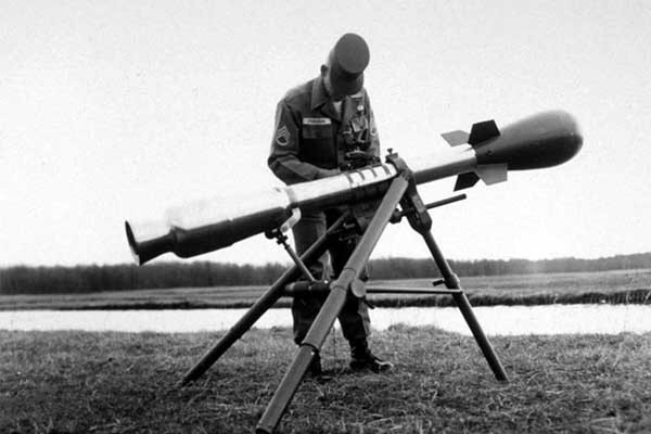 1950년대 미군이 사용했던 소형 전술핵무기 데이비 크로켓.