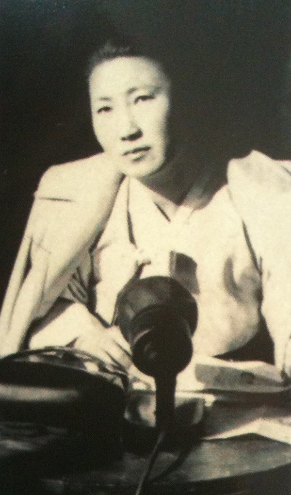 ▲ 시인 모윤숙.