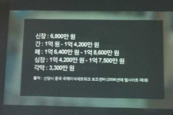 ▲ 20일 한국을 방문한 야콥 라비 박사가 중국 공산당의 장기매매사업에 대해 폭로하고 있다.