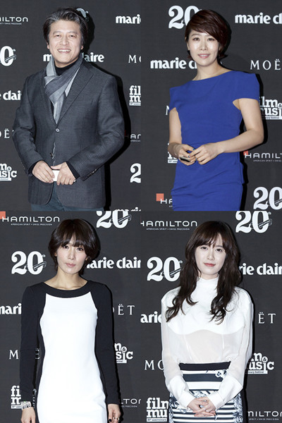 ▲ 시계방향-권혜효, 김지영, 구혜선, 김서형