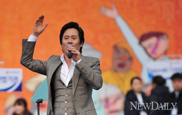 ▲ 다시뛰는 대한민국 시대공연 맡은 남경주 ⓒ 정상윤