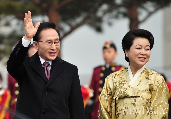 ▲ 이명박 전 대통령 내외 ⓒ 정상윤