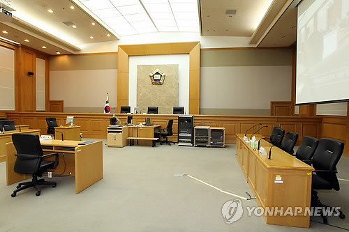 ▲ 부산지역 법정 내부모습(자료사진).ⓒ 연합뉴스