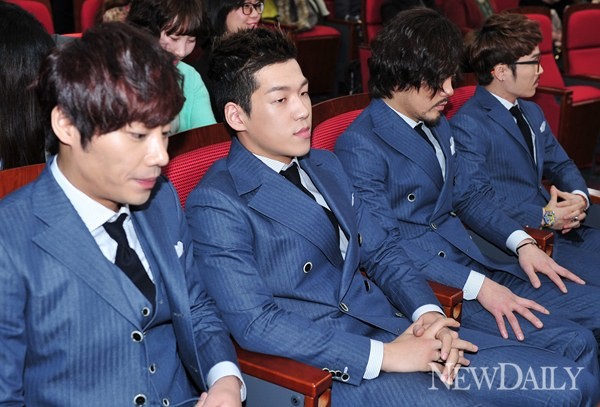 ▲ 시상식에 참석한 울랄라세션 ⓒ 정상윤