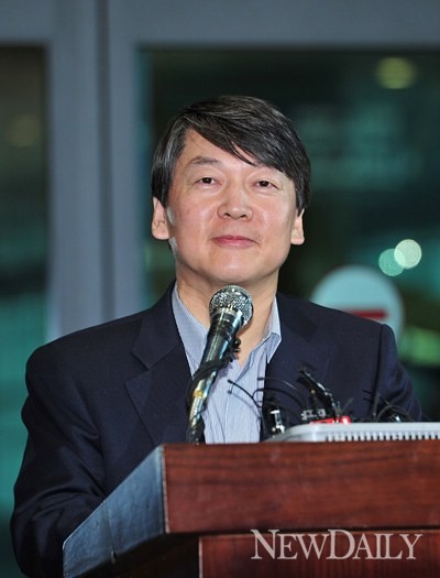 ▲ 서울 노원 병 출마선언 하는 안철수 전 교수 ⓒ 정상윤