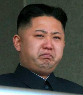 ▲ 김정일 장례식 당시 김정은. 역시 쌀을 안 줘서 삐진 것 같다.