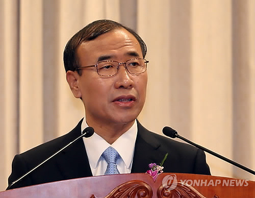 ▲ 지난해 말 한상대 검찰총장이 서울 서초동 대검찰청에서 열린 퇴임식에 퇴임사를 하고 있는 모습. ⓒ연합뉴스