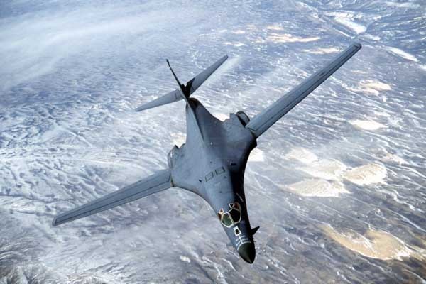 ▲ 1974년 개발된 미국의 주력 전략폭격기 .