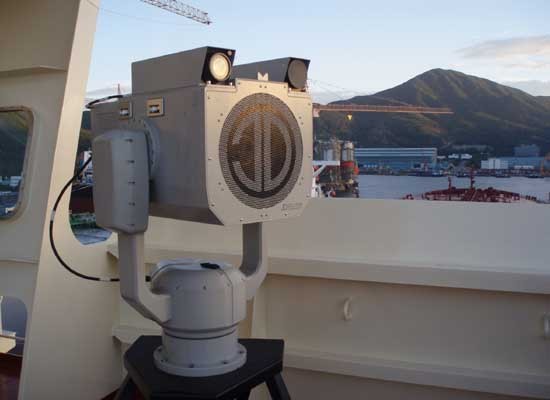 ▲ 대우조선해양이 만든 DAPS의 핵심요소인 음향대포.