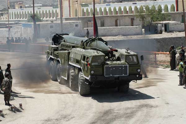 ▲ 시리아, 이란 등이 사용하는 단거리 탄도탄 '스커드'와 이동발사차량(TEL).