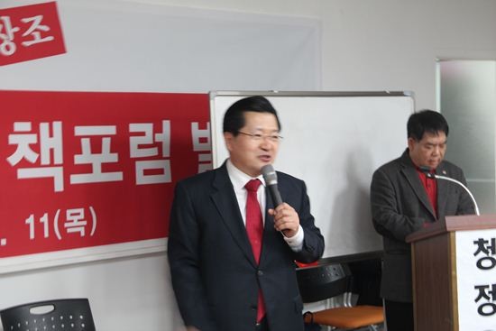 ▲ 진동규 전 유성구청장 ⓒ 뉴데일리