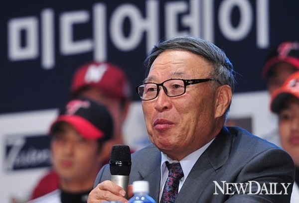 ▲ 한화이글스 김응용 감독.ⓒ정상윤 기자