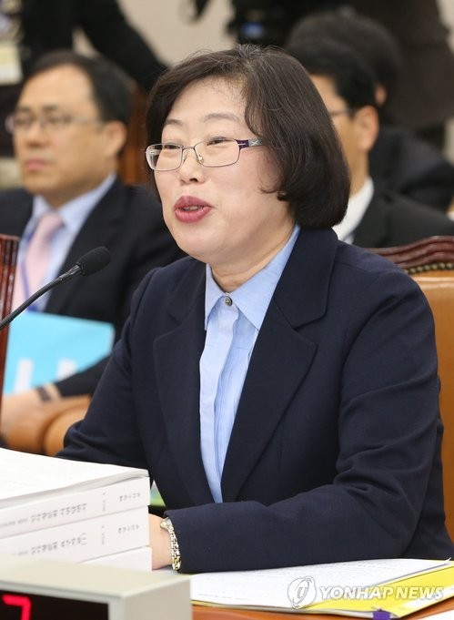 ▲ 인사청문회 과정에서 [몰라요] 논란을 빚은 윤진숙 해양수산부 장관 후보자. ⓒ연합뉴스