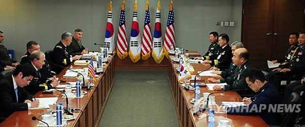 ▲ 2011년 열렸던 '한미군사위원회 회의(MCM)' 모습. 올해는 양국 안보상황 때문에 화상회의로 열린다. [사진: 연합뉴스]