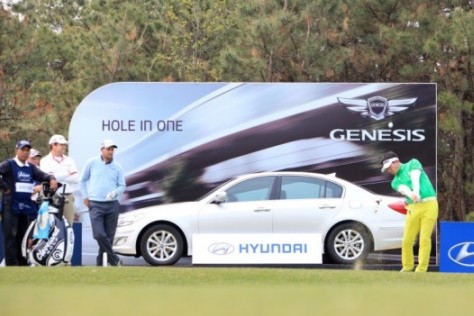 ▲ ⓒ왼쪽부터 제이슨 넛슨, 데이비드 하웰, 양용은.