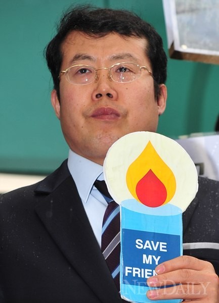 ▲ 북한정의연대 정베드로 목사  2013.5.2 ⓒ 이종현 기자