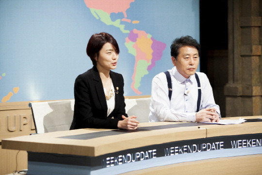 ▲ CJ그룹의 SNL코리아는 오락채널에서 할 수 없는 보도기능을 불법적으로 도입했다. ⓒ