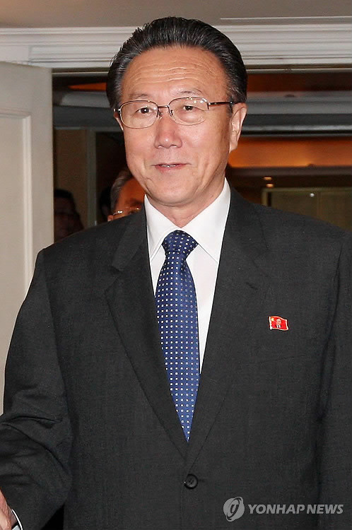 ▲ 김양건 노동당 통일전선부장. 노동당 국제부에서 활약하다가 개성공단을 비롯한 대남 사업 총책을 맡고 있다. ⓒ연합뉴스