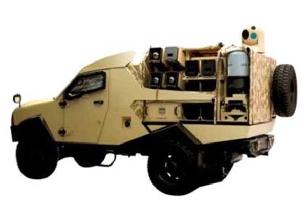 ▲ 우리 군이 도입한 스파이크 NLOS 미사일 적재차량.