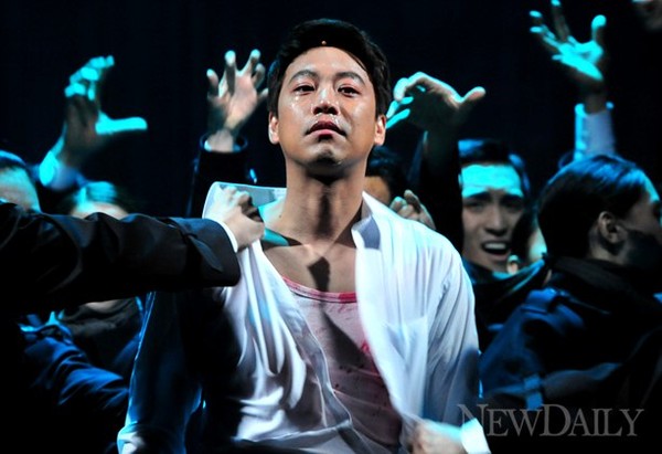 ▲ ⓒ경호원 이야기 뮤지컬 그날들 사진/ 이종현 기자