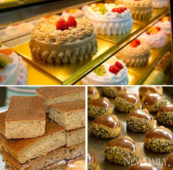 ▲ 영베이커리의 다양한 빵과 케이크 ⓒ정상윤