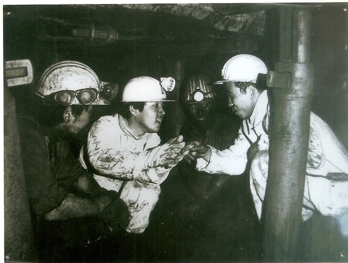 ▲ 1964년 박정희 대통령 일행의 파독광부 시찰 당시 모습 ⓒ뉴데일리