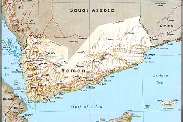 ▲ 예맨은 사우디 아라비아 남쪽에 있는 나라다. 1994년 자본주의 체제인 북예맨과 공산주의 체제인 남예맨이 내전 끝에 통일해 만든 나라다.