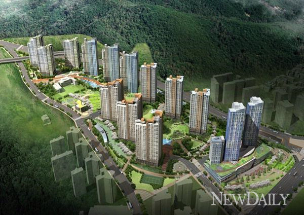 ▲ [대연 힐스테이트푸르지오] 조감도