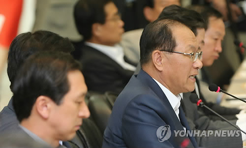 ▲ 새누리당 황우여 대표. ⓒ연합뉴스