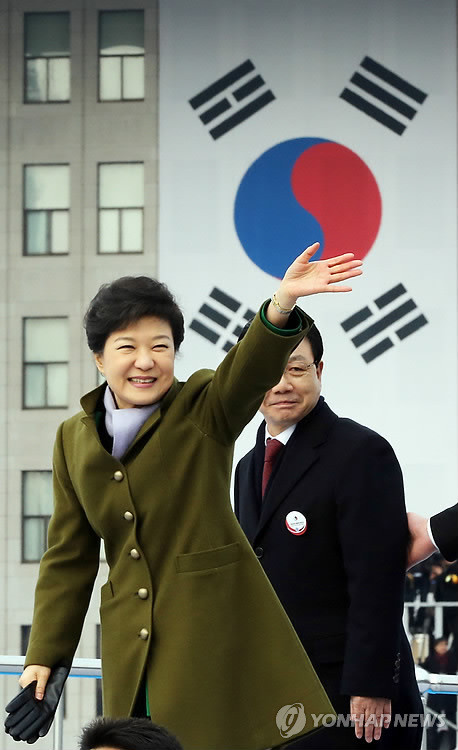 ▲ 오는 4일 취임 100일을 맞는 박근혜 대통령. 최근 여론조사에서 지지율 65%로 조사돼 [잘하고 있다]는 평가를 받았다. ⓒ연합뉴스