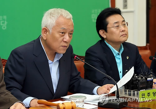 ▲ 7일 서울 여의도 국회에서 열린 에서 모두발언을 하고 있는 김한길 민주당 대표.ⓒ연합뉴스