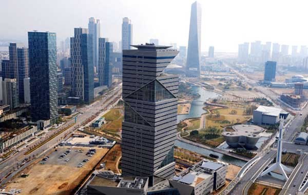 ▲ GCF 등 국제기기구가 입주하게 될 송도 신도시.ⓒ