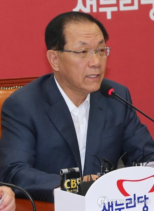 ▲ 황우여 새누리당 대표가 10일 오전 국회에서 열린 최고위원회의에서 모두발언하고 있다.ⓒ연합뉴스