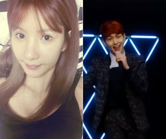 ▲ 온유와의 열애설을 언급한 정아ⓒ정상윤 기자