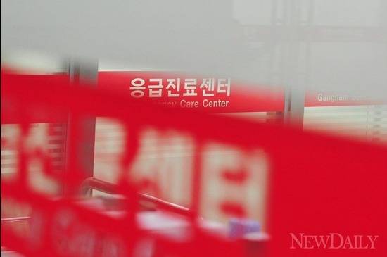 ▲ 영동 세브란스병원 응급실.