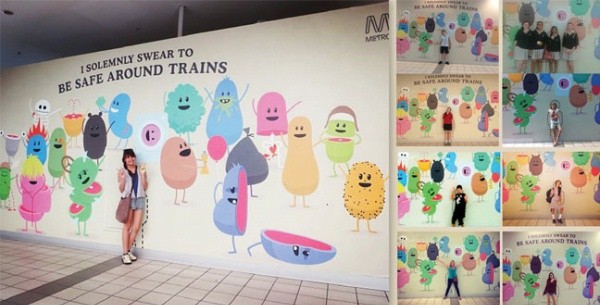 ▲ 젊은이들의 안전의식을 일깨우기 위해 어리석은 실수로 심각한 부상을 당한 캐릭터들을 내세운 [바보 같이 죽는 방법].  ⓒ 뉴데일리