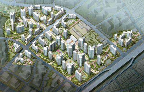 ▲ [DMC가재울4구역] 조감도