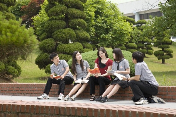 ▲ 충남지역 유일한 자사고인 는 미국 명문대 석∙박사 출신 교사들의 교육하에 미국 가 승인한 20개의 AP 교과 과정을 중심으로 영어 몰입교육을 실시하고 있다.   ⓒ 뉴데일리