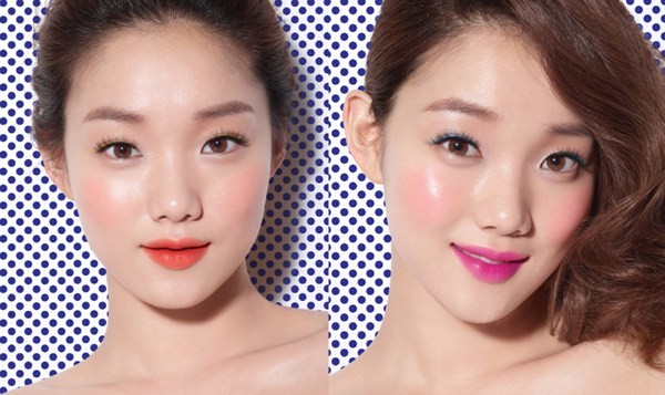 ▲ 좌 오렌지 피버 룩, 우 핑크 피버 룩