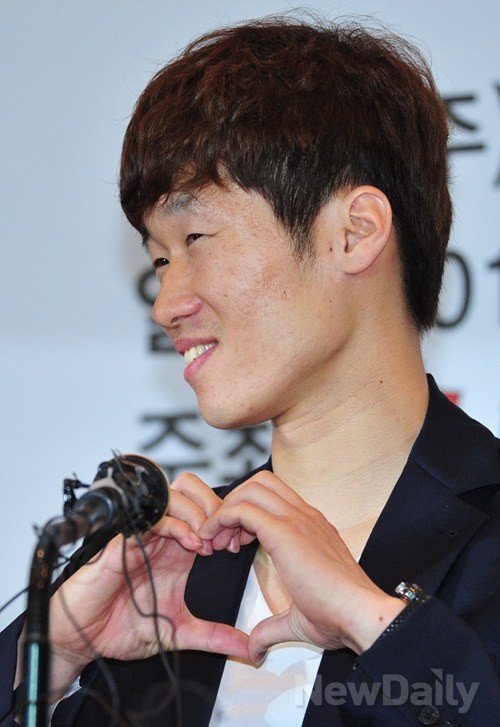 ▲ 축구스타 박지성이 김민지 아나운서와의 열애 사실을 인정해 화제다.  ⓒ 뉴데일리