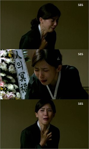 ▲ 이보영 오열 장면.ⓒSBS 방송화면 캡쳐