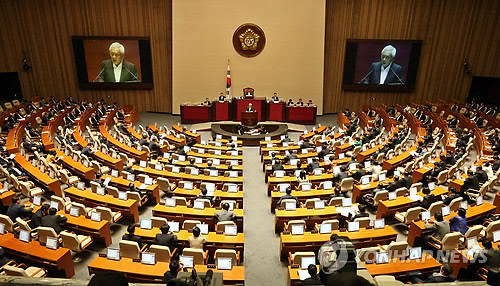 ▲ 지난달 5일 국회의사당에서 열린 316회 임시국회 모습.ⓒ연합뉴스