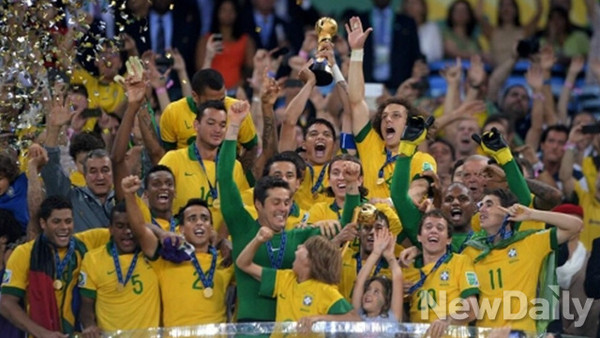 ▲ 브라질이 컨페더레이션스컵 우승을 차지했다. ⓒFIFA