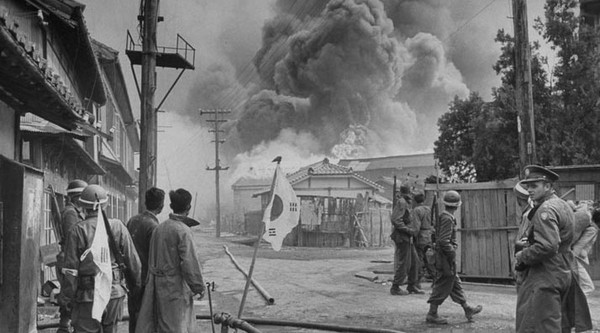 ▲ ⓒ여수순천 반란사건 현장에 출동한 진압군.(자료사진)