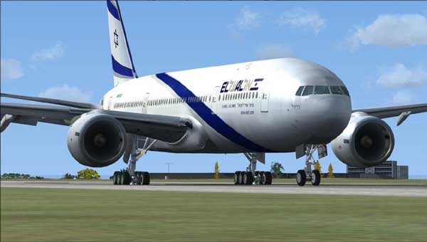 ▲ 이스라엘 항공사 '엘-알'이 도입한 보잉 777-200ER 모델.